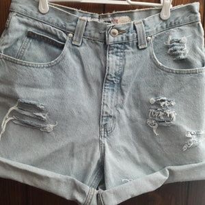 Anchor Blue Jean shorts